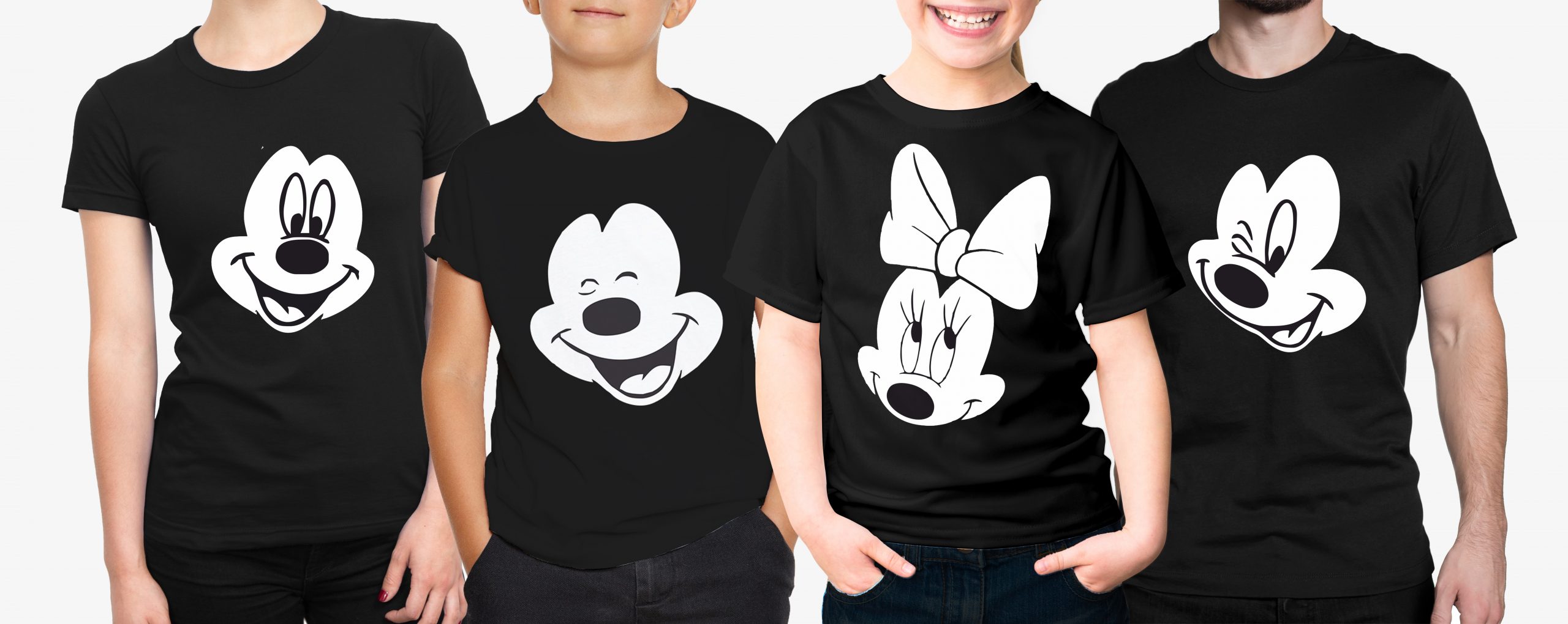 Marškinėliai šeimai "Mickey Mouse šeima"