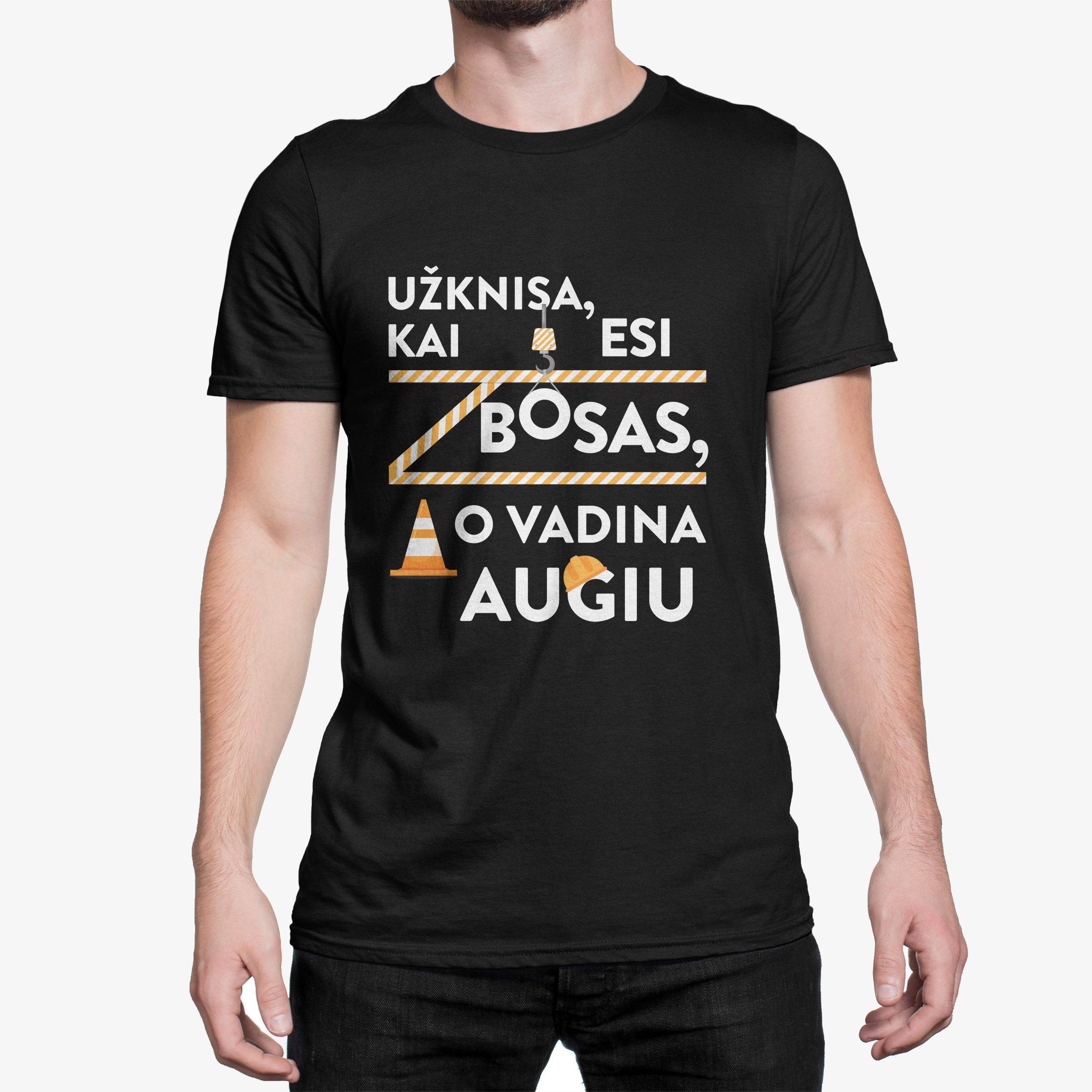 Marškinėliai "Užknisa, kai esi bosas, o vadina vardu" - Image 2