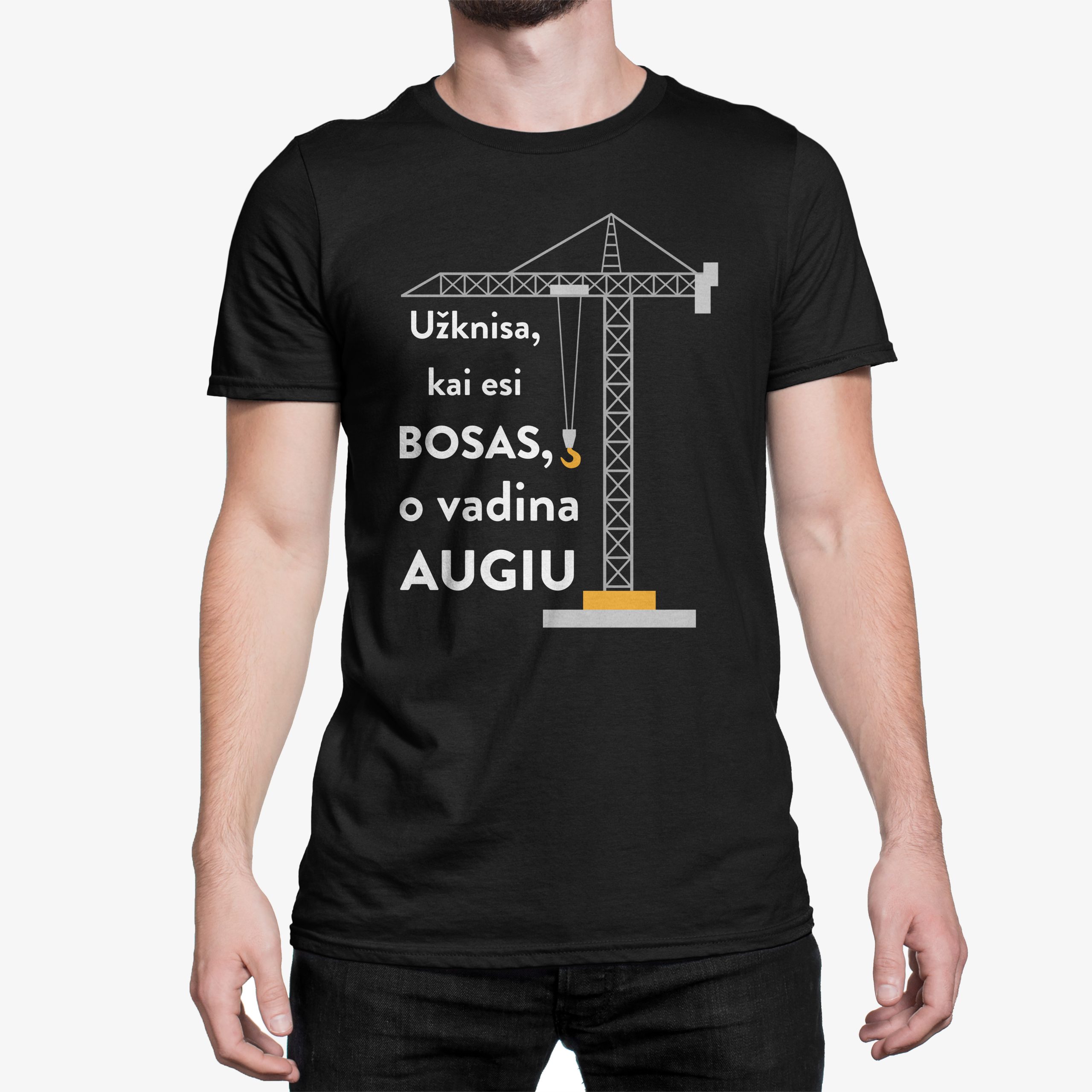 Marškinėliai "Užknisa, kai esi bosas, o vadina...." - Image 2