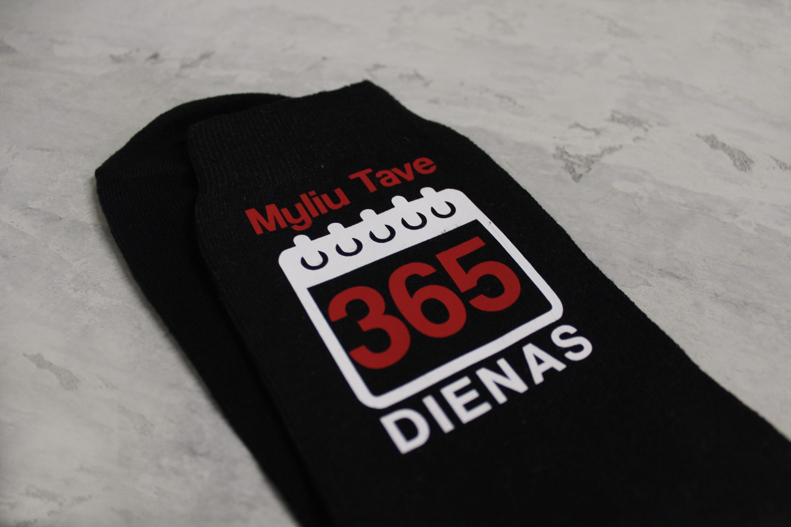 Kojinės "Myliu Tave 365 dienas" - Image 2