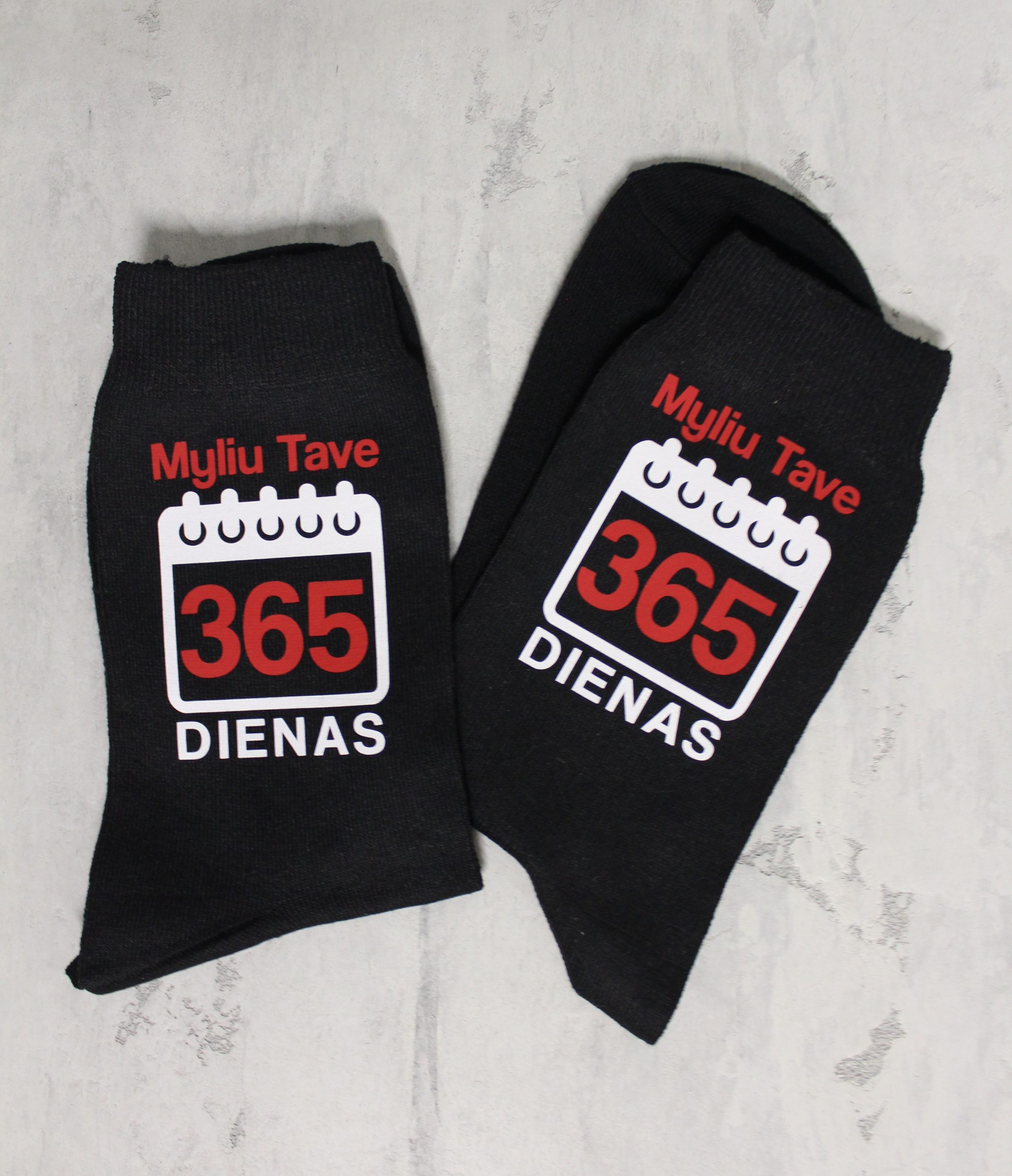 Kojinės "Myliu Tave 365 dienas" - Image 4