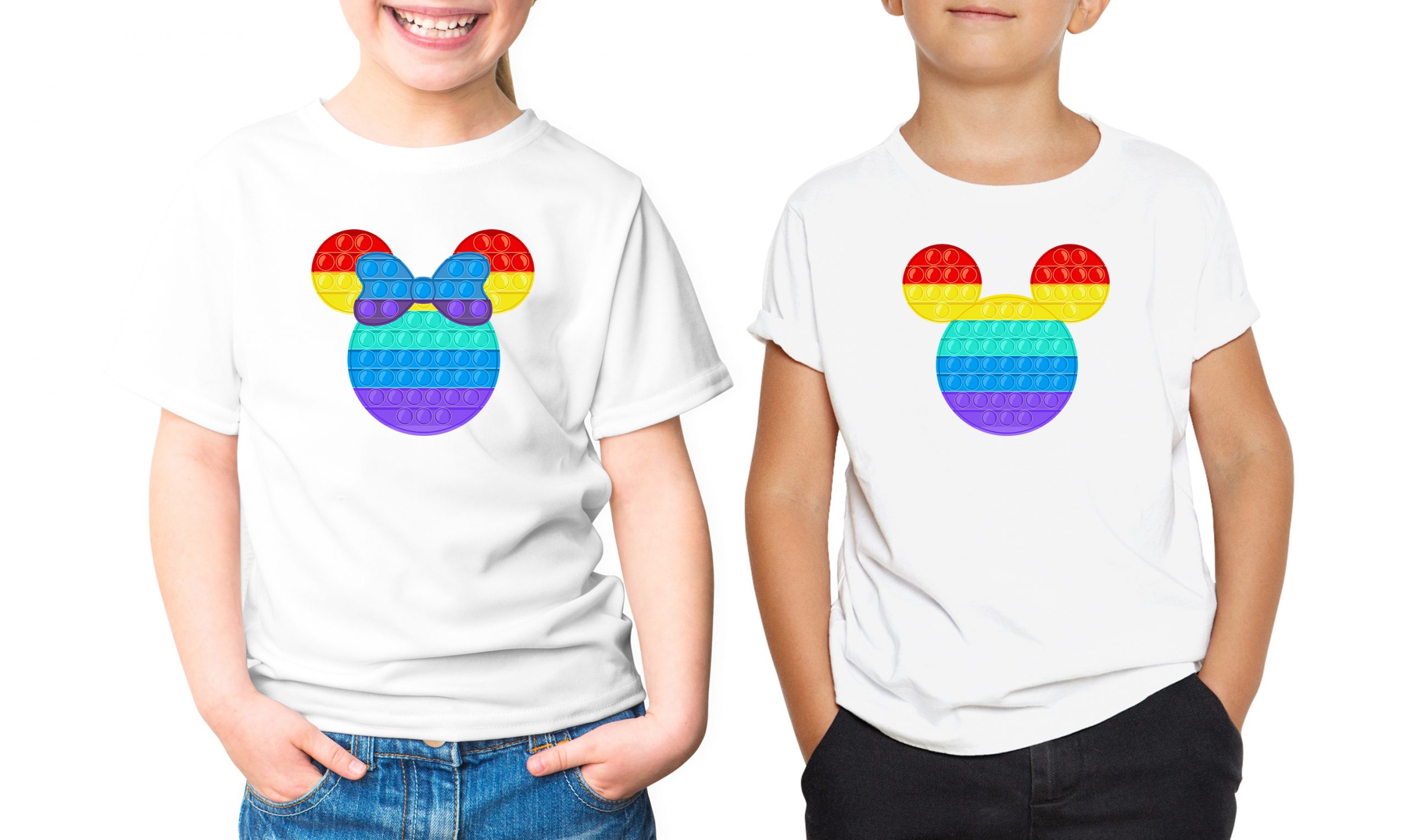 Vaikiški marškinėliai "Pop it mickey berniukas" - Image 2